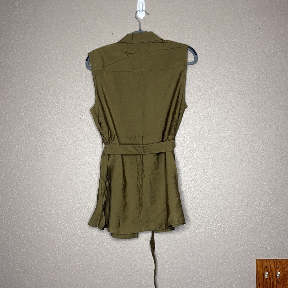 French Connection Brekhna Drape Belted Safari Jacket - Picture 6 of 6